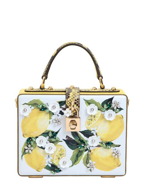 dolce and gabbana yellow purse|dolce and gabbana purse prices.